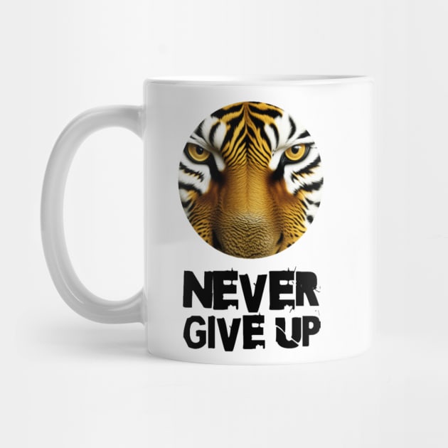 "Never Give Up" Quote by la chataigne qui vole ⭐⭐⭐⭐⭐